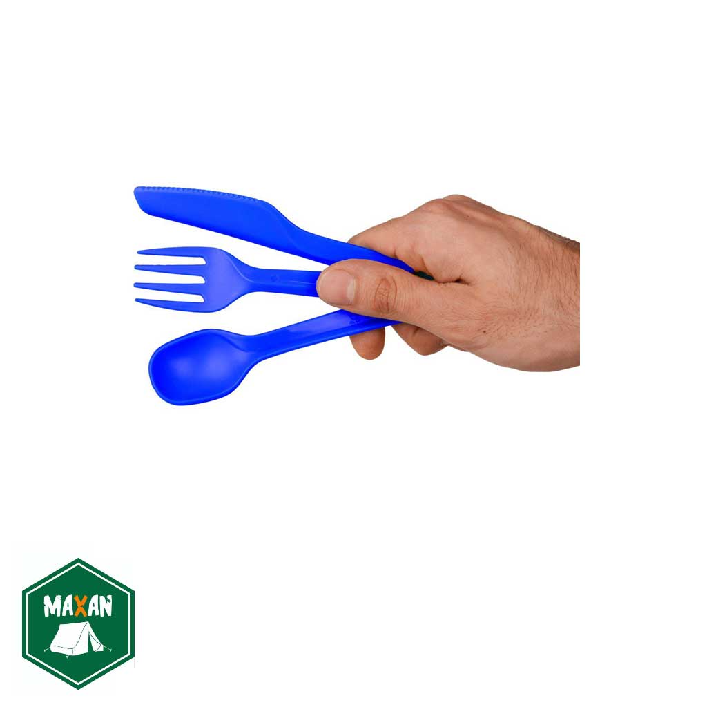 ست قاشق چنگال و کارد بزرگ لایف کمپ کد 45803