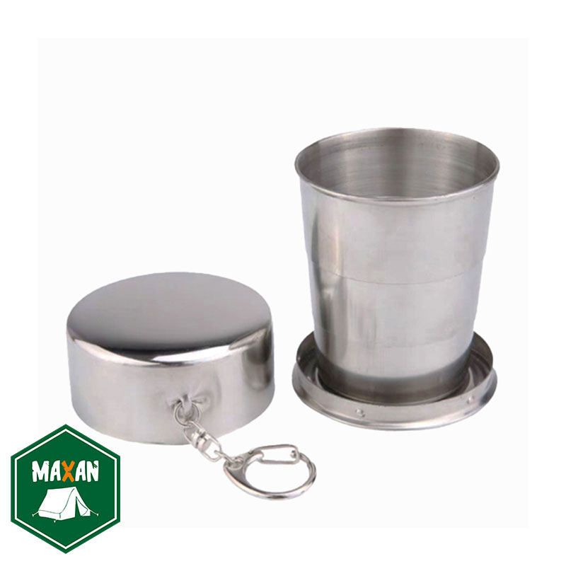 لیوان تاشو استیل بزرگ