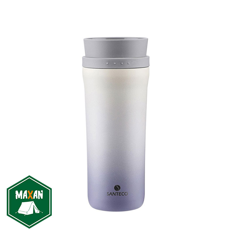 ماگ دوجداره 480 میلی لیتر سانتکو مدل Odda Caffee کد HE-480-10